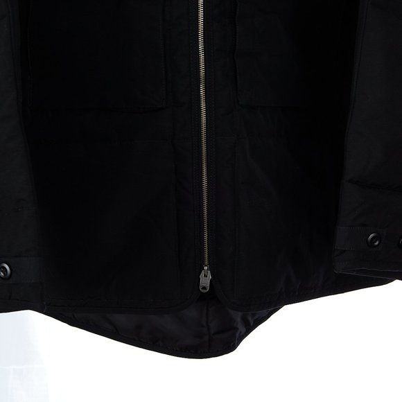 Nigel Cabourn Lybro Midfield Liner Black Military Coat Size 48 - Picture 5 of 10